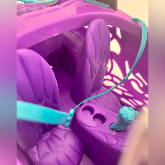 Monster High -Scaris City Of Frights- Purple Convertible Sports Car- 2012💜 - Picture 10 of 10